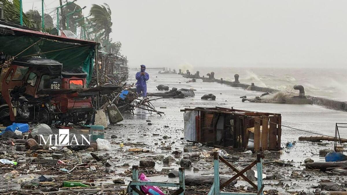 اَبَرطوفان راگاسا در آسیا؛ ده‌ها نفر در تایوان ناپدید شدند