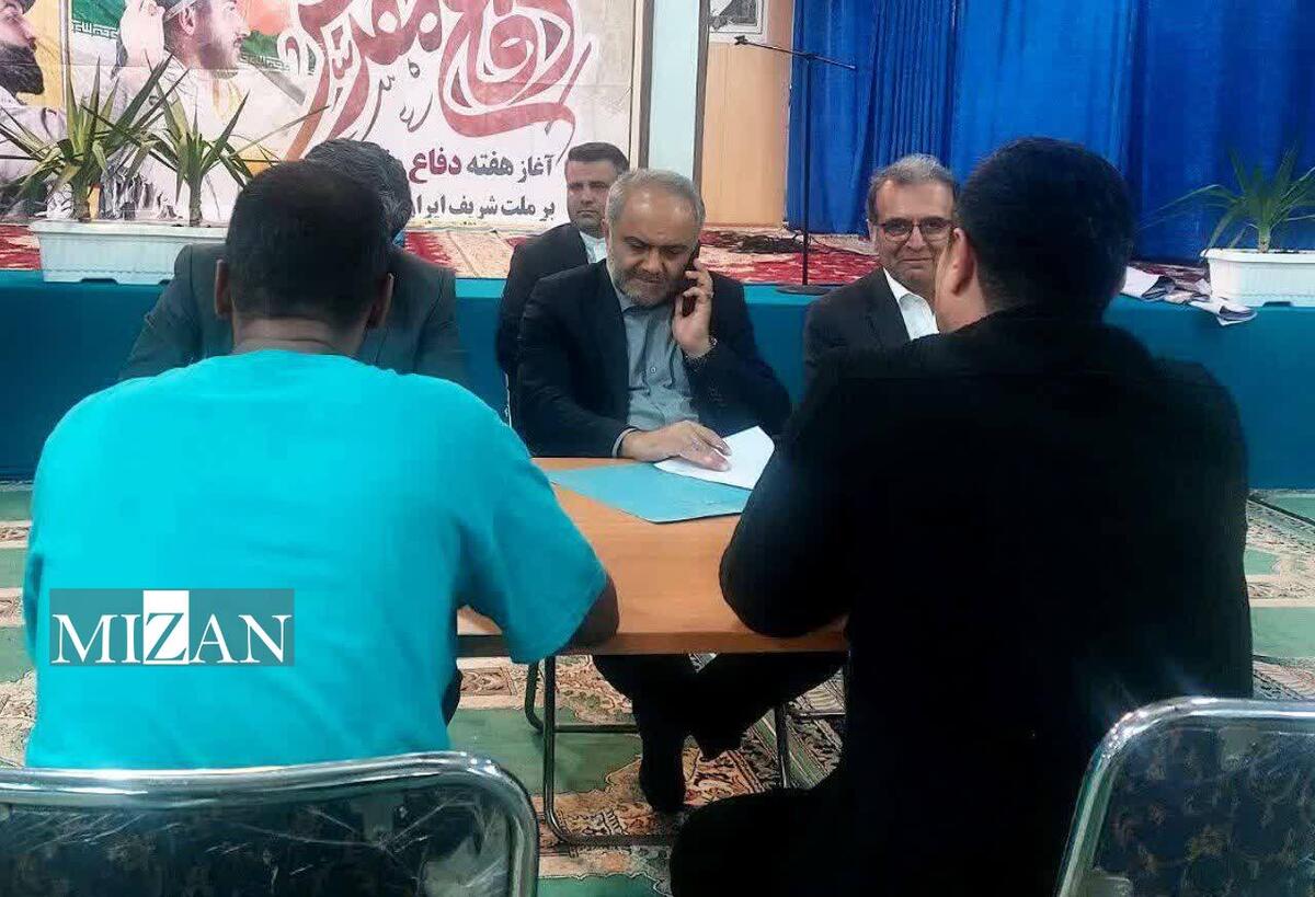 دادستان مرکز استان مازندران به درخواست ۵۰ مددجوی زندان ساری رسیدگی کرد