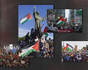 محک نسل‌کشی غزه برای ادعا‌های غربی؛ آزادی بیان در دادگاه‌های آمریکا و زیر فشار خشونت پلیس انگلیس