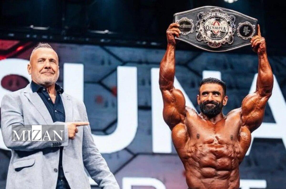 هادی چوپان قهرمان مردمی مستر المپیا شد