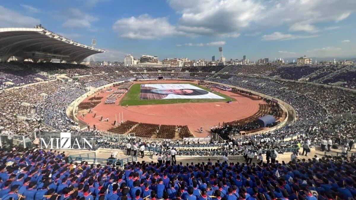 مراسم بزرگداشت شهید سیدحسن نصرالله و شهدای مقاومت در بیروت/ تاکید مردم لبنان بر مقاومت در برابر اشغالگری