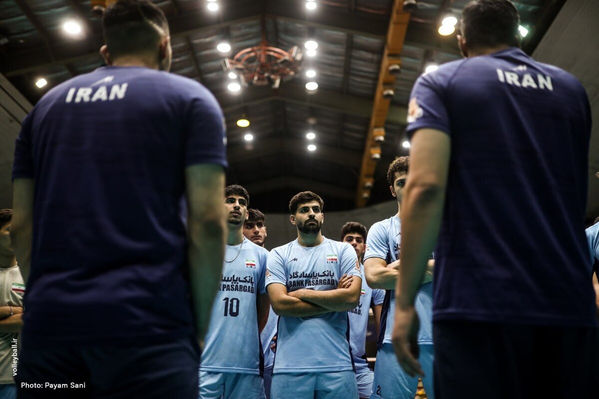ترکیب نهایی تیم ملی والیبال ایران برای بازی‌های آسیایی جوانان مشخص شد