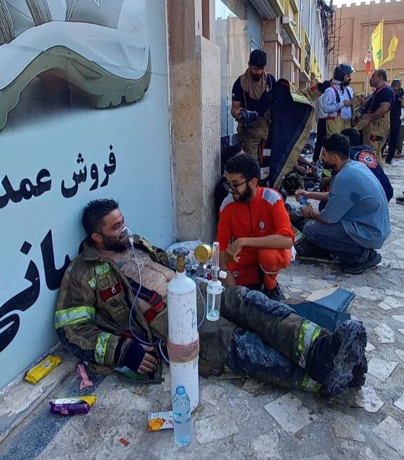 آتشسوزى در بازار بزرگ اطلس قشم ـ درگهان آتشسوزى در بازار بزرگ اطلس قشم ـ درگهان