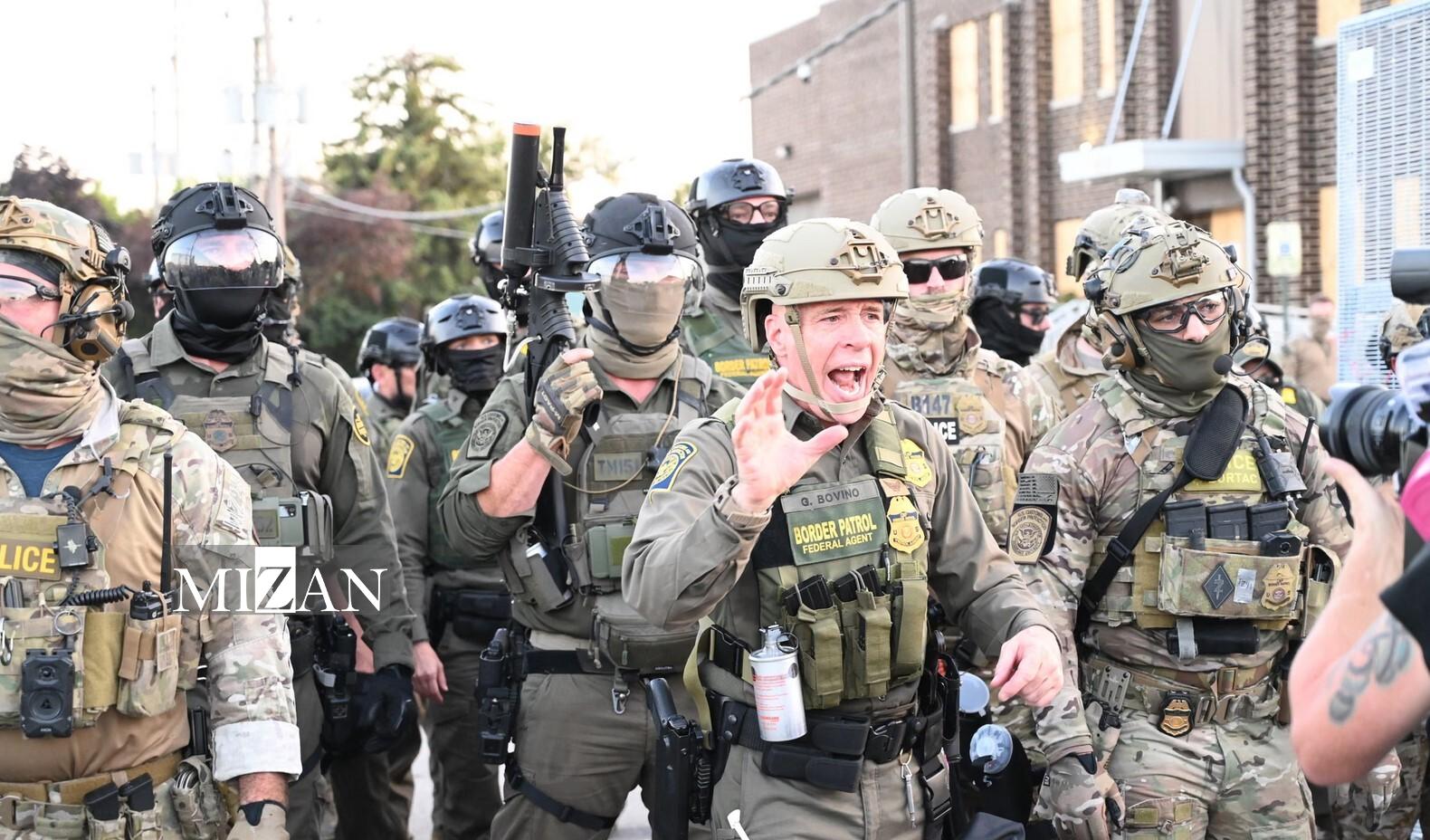 افسران گشت مرزی آمریکا؛ ابزار سرکوب ترامپ علیه مهاجران