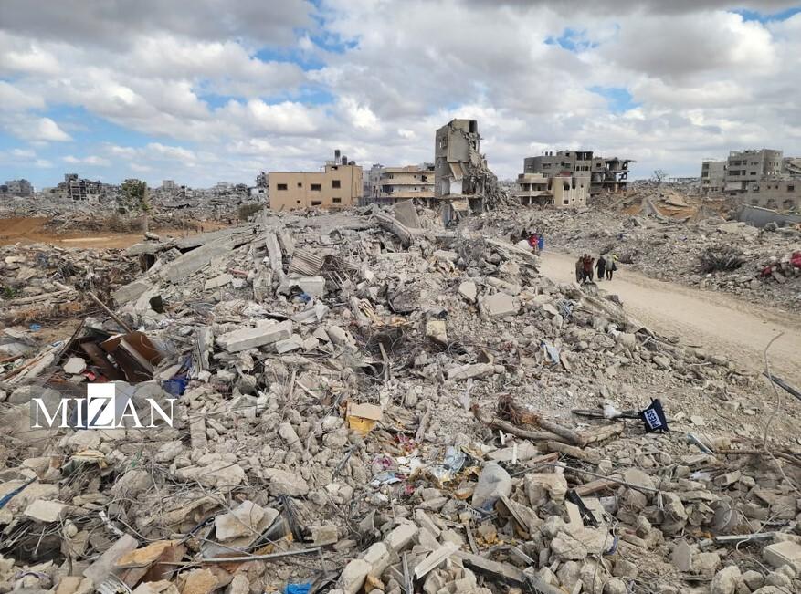 پیکرهای مانده زیر 60 میلیون تن آوار در غزه پیکرهای مانده زیر 60 میلیون تن آوار در غزه