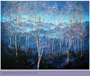 «خوش در میان درختان» در گالری ماد