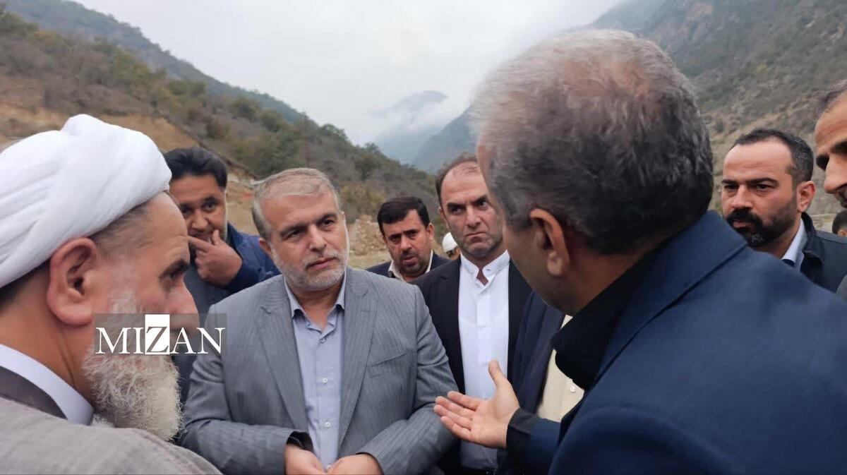 رسیدگی رئیس کل دادگستری استان مازندران به مشکلات شرکت‌های تولیدی و معادن شن و ماسه در منطقه چلاو