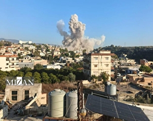 حملات هوایی رژیم صهیونیستی به شهر بنعفول در جنوب لبنان