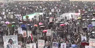 تجمع پرشور یمنی‌ها در حمایت از مردم غزه