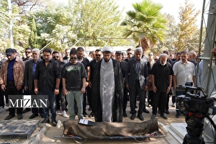 «سعید مظفری» در قطعه هنرمندان آرام گرفت