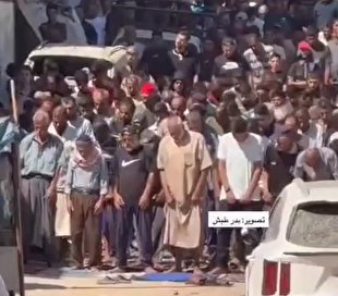 نخستین نماز جمعه غزه، پس از توقف نسل‌کشی