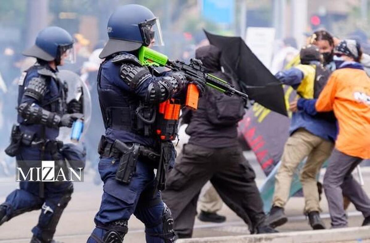 رویدادهای مهاجرتی زیر فشار خشونت پلیس استرالیا