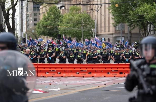 خشونت پلیس استرالیا