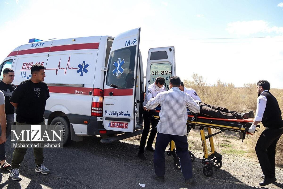 ۴ جان‌باخته و ۳ مصدوم در تصادف پراید و وانت در جاده منوجان