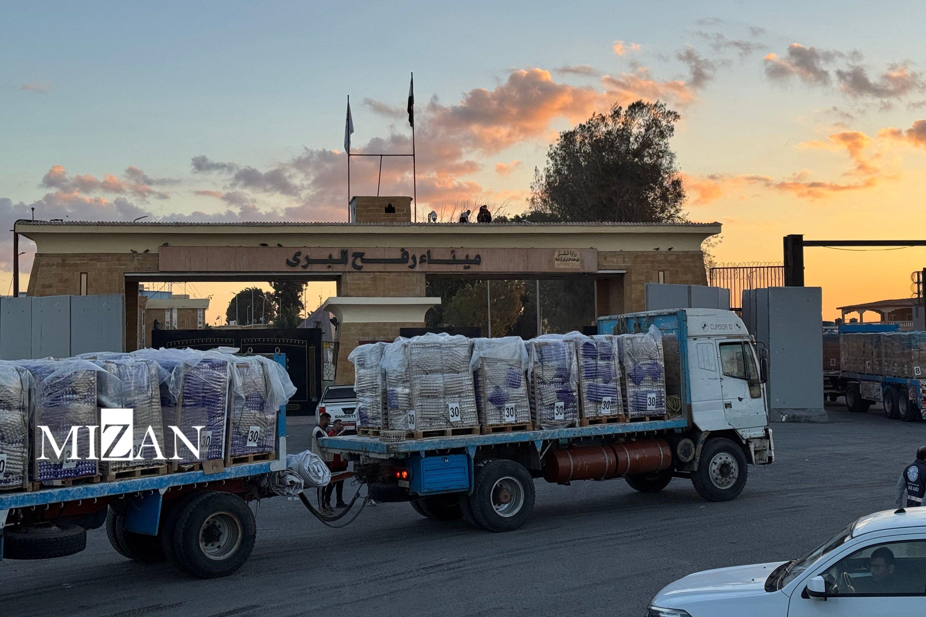 بهانه‌جویی رژیم صهیونیستی برای توقف ورود کمک‌ها به غزه و نقض آتش‌بس