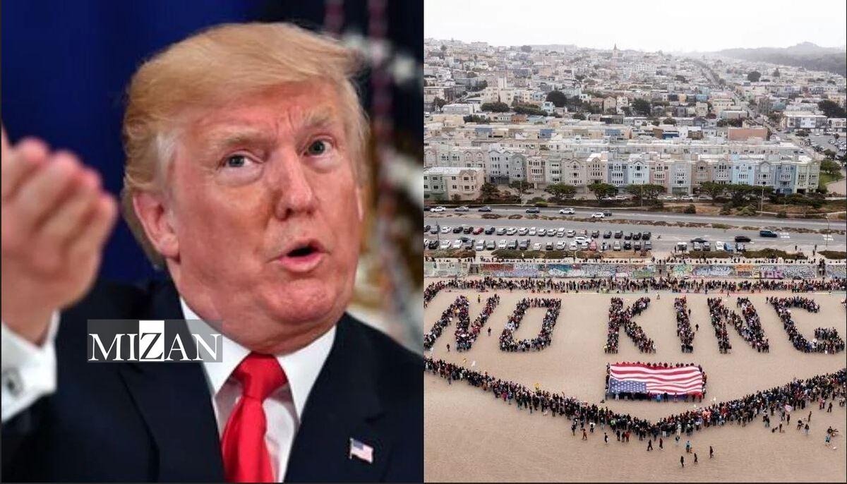 نه به پادشاه؛ زنگ‌خطری برای ترامپ