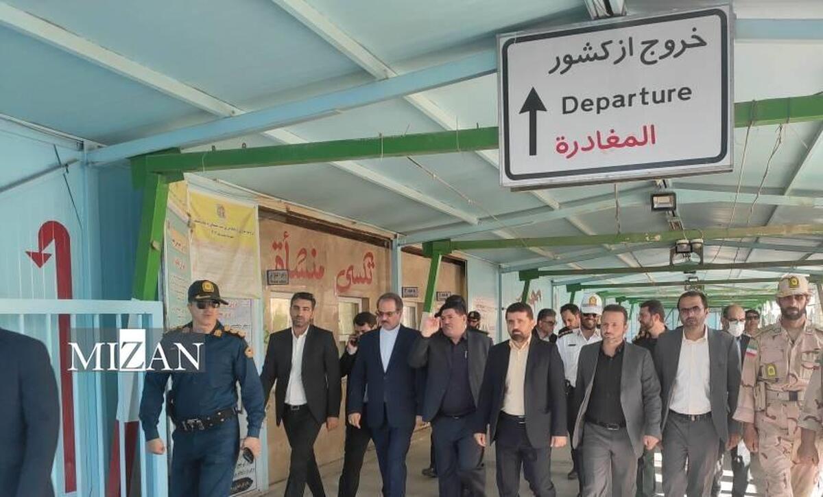رئیس سازمان بازرسی نحوه خدمت‌رسانی به زوار در مرز مهران را بررسی کرد