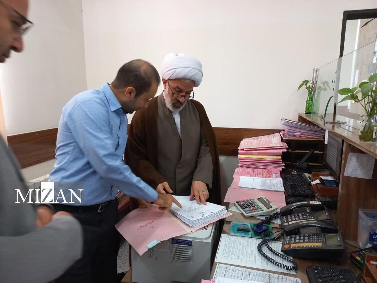 رئیس کل دادگستری خراسان شمالی آخرین وضعیت عملکرد دادسرای مرکز استان را بررسی کرد