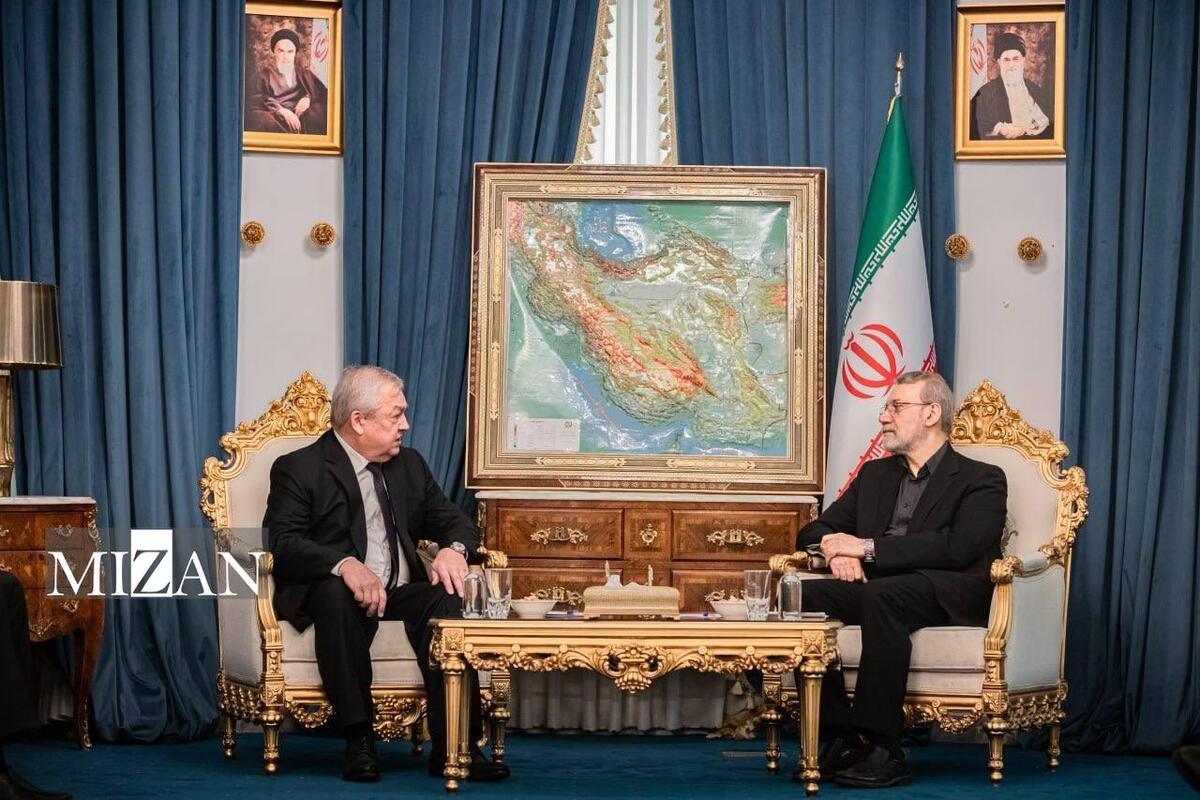 دیدار و گفت‌وگوی لاریجانی با نماینده‌ ویژه‌ پوتین در امور سوریه