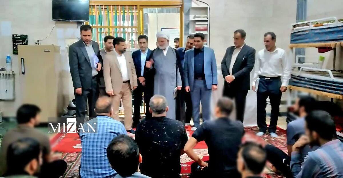 دادستان دادسرای انتظامی قضات کشور از زندان دره‌شهر بازدید کرد