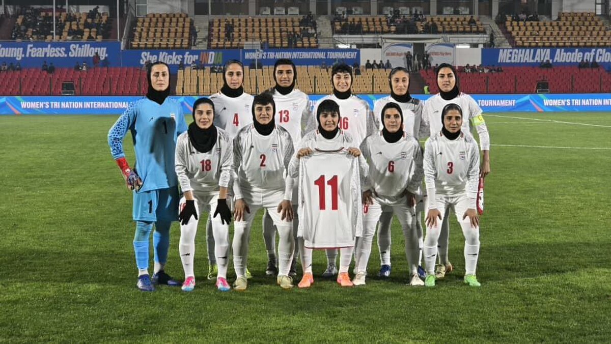 پیروزی تیم ملی فوتبال بانوان برابر هند در دیدار تدارکاتی