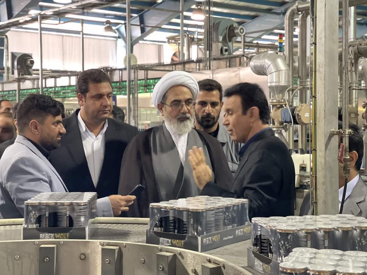 بازدید میدانی رئیس سازمان قضایی نیروهای مسلح از واحد‌های تولیدی شهرک صنعتی شباب شهرستان چرداول