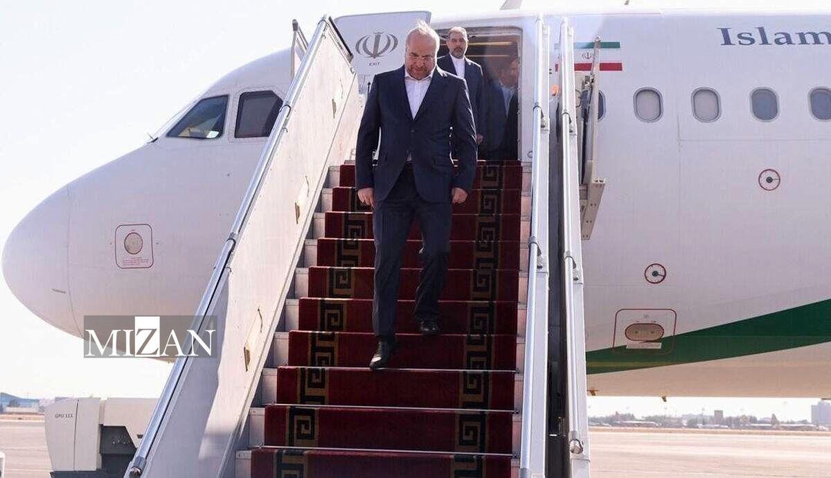 قالیباف وارد مشهد شد