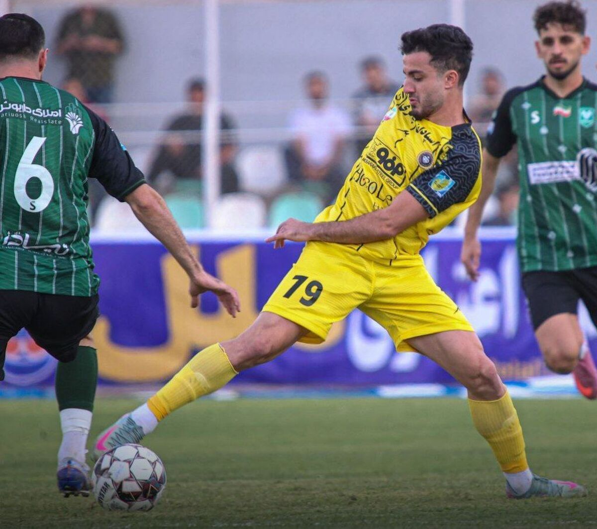 گل‌گهر و فولاد به تساوی رضایت دادند/ پیروزی ارزشمند سپاهان در خانه خیبر + فیلم