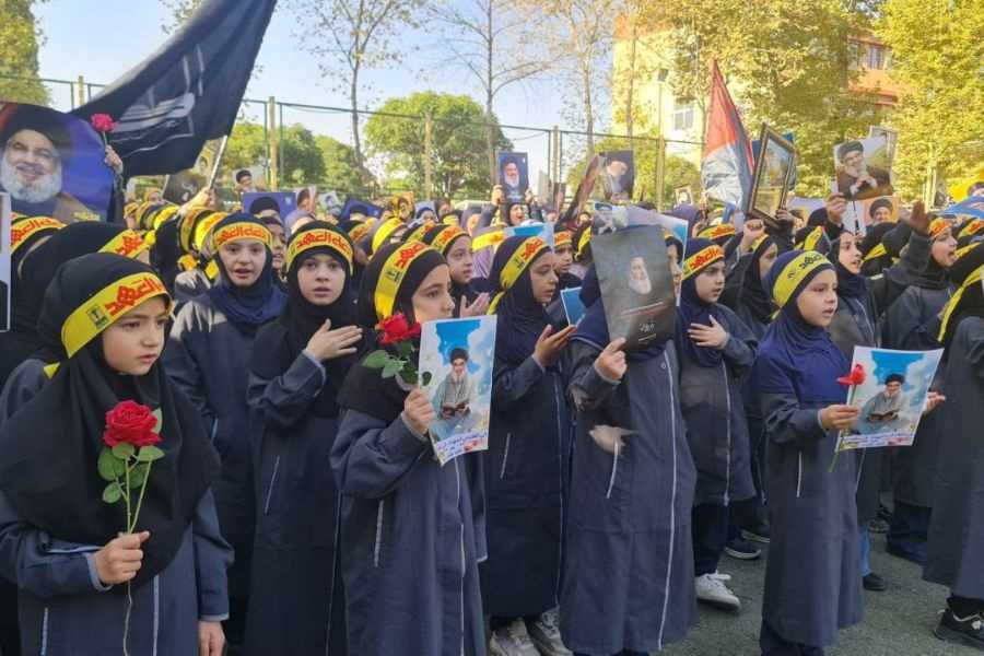 مراسم سالروز شهادت سیدحسن نصرالله در کشورهای مختلف مراسم سالروز شهادت سیدحسن نصرالله در کشورهای مختلف