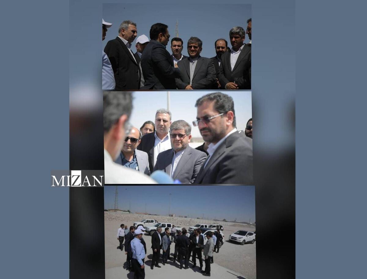 بازدید میدانی معاونین وزیر راه و شهرسازی از پایانه مرزی ریلی شلمچه/ پیشرفت پایانه شلمچه، گامی دیگر تا اتصال ریلی به بصره