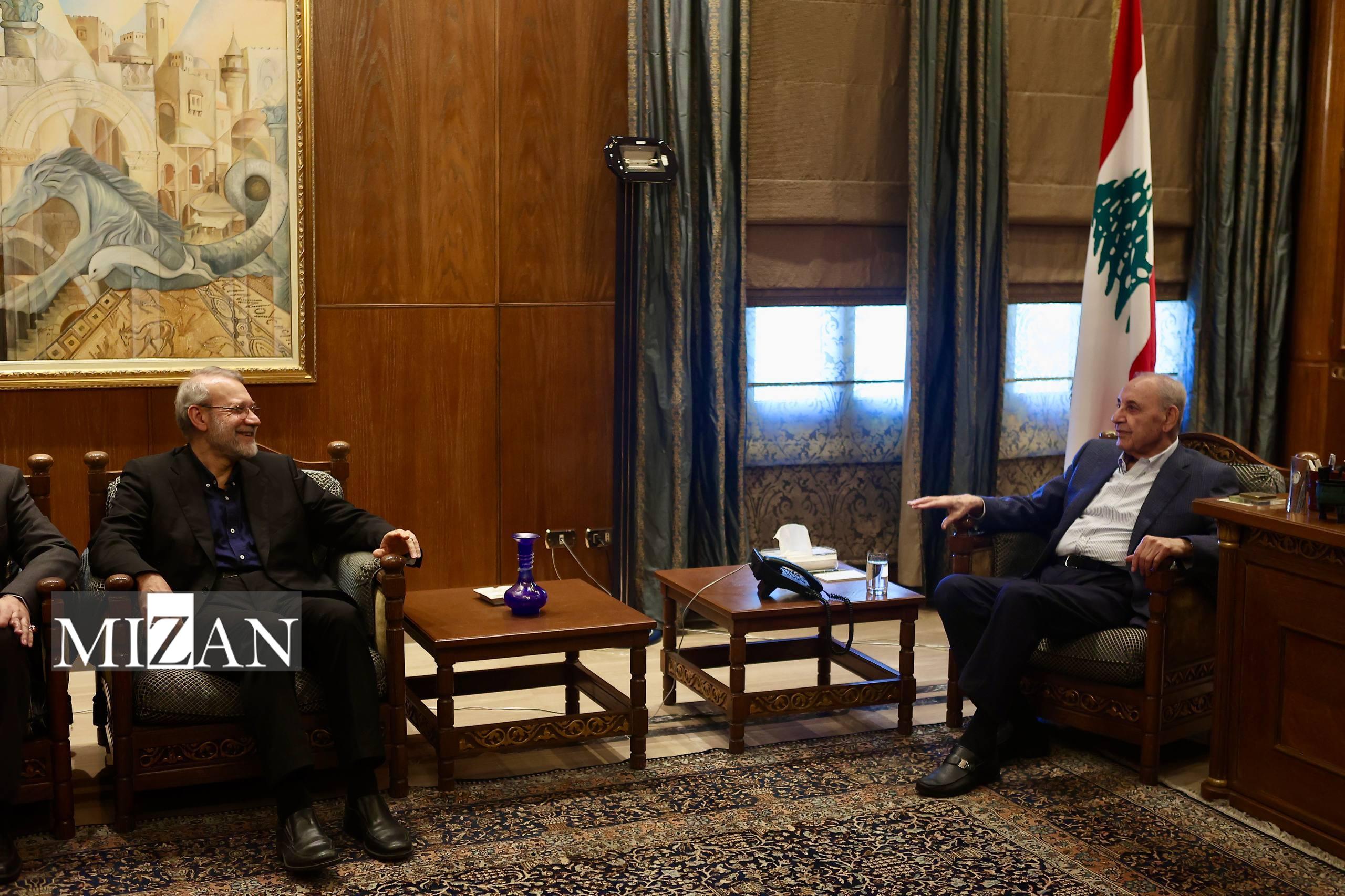 سفر دبیر شورای عالی امنیت ملی به لبنان/ لاریجانی: امیدواریم تحولات سیاسی لبنان در راستای منافع مردم و تشکیل دولتی مستقل و قدرتمند باشد