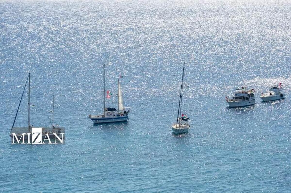 پرواز جنگنده‌های رژیم صهیونیستی بر فراز ناوگان جهانی صمود