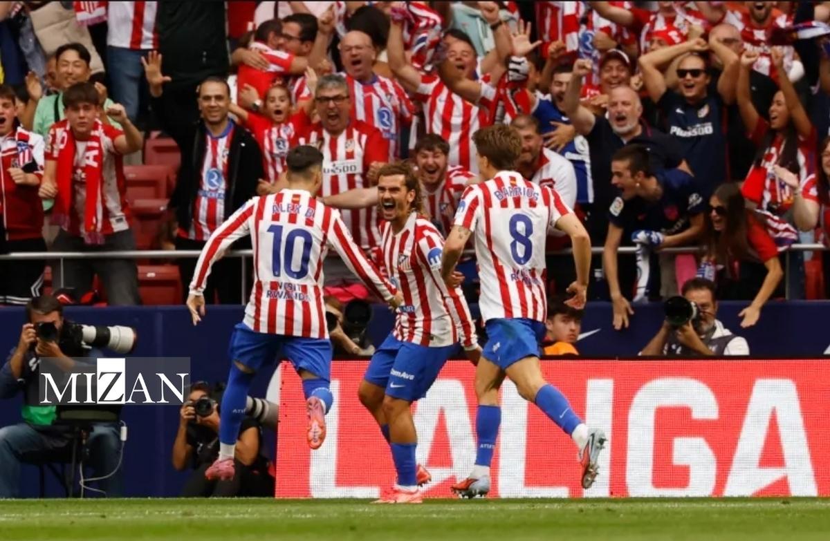 ال‌دربی با هنرنمایی آلوارز به سود ال‌چولو تمام شد/ جشنواره گل اتلتی برابر رئال مادرید در متروپولیتانو