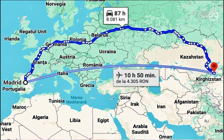 سفر ۱۱ ساعته رئال مادرید برای رسیدن به قزاقستان!