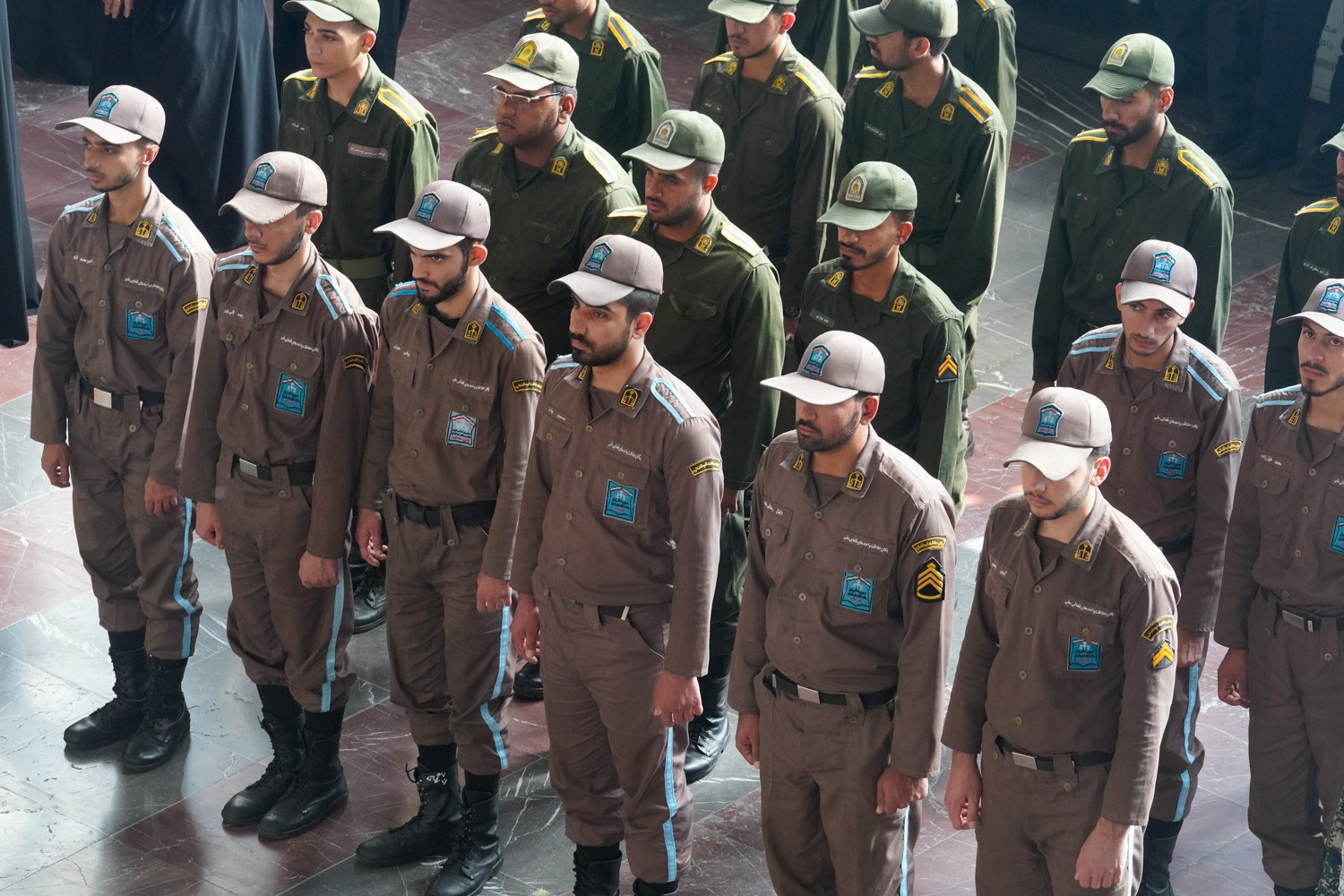 مراسم صبحگاه مشترک مرکز مقاومت بسیج قوه قضاییه