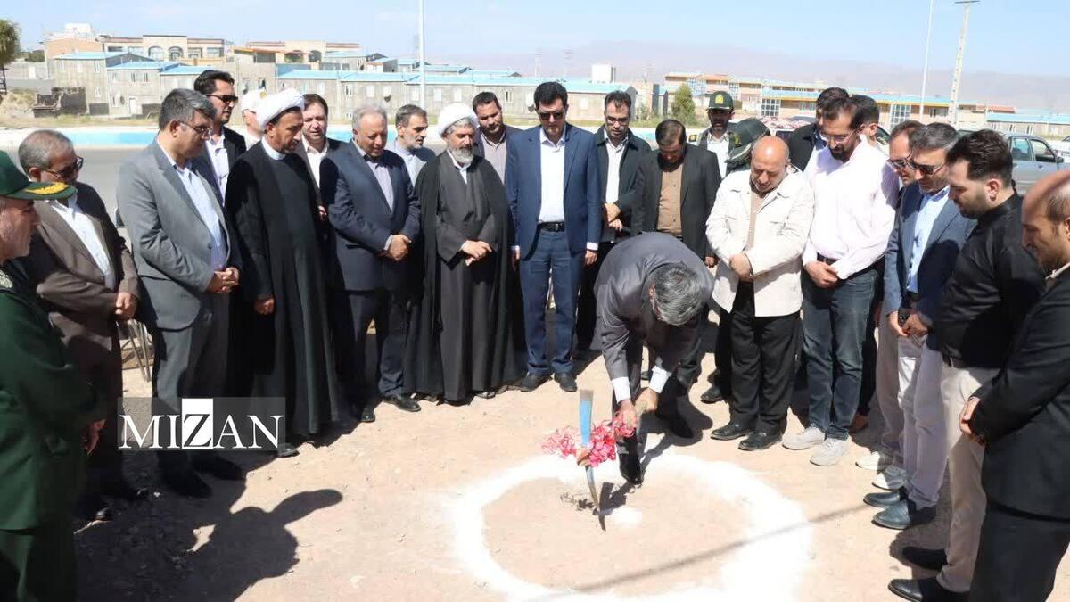 کلنگ ۲ پروژه از مصوبات سفر رئیس قوه قضاییه به استان آذربایجان غربی زده شده