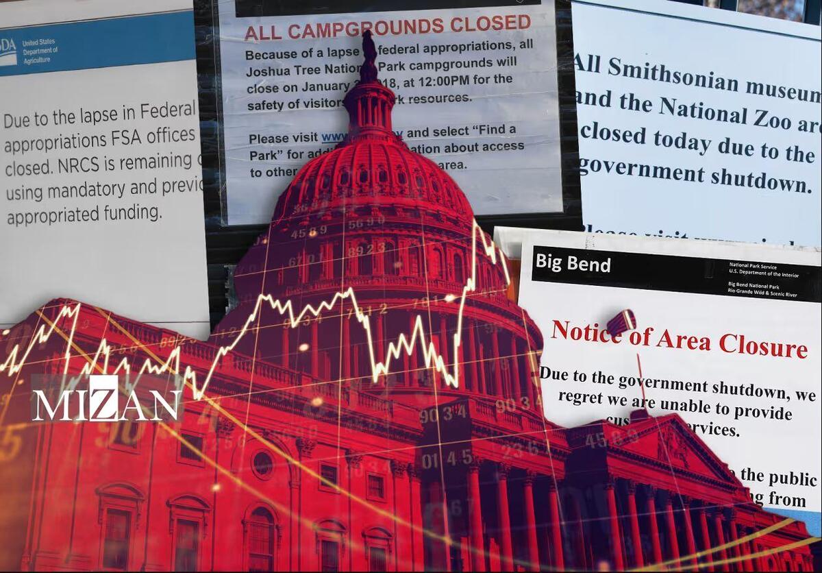 اختلاف درباره بودجه ۲۰۲۶ آمریکا؛ دولت فدرال در آستانه تعطیلی قرار گرفت