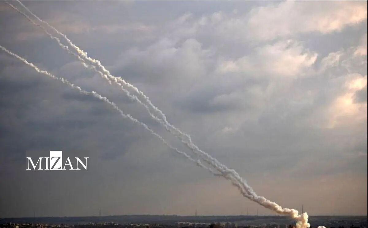 شلیک موشک از نوار غزه به اراضی اشغالی؛ عملیات مشترک مقاومت در خان‌یونس