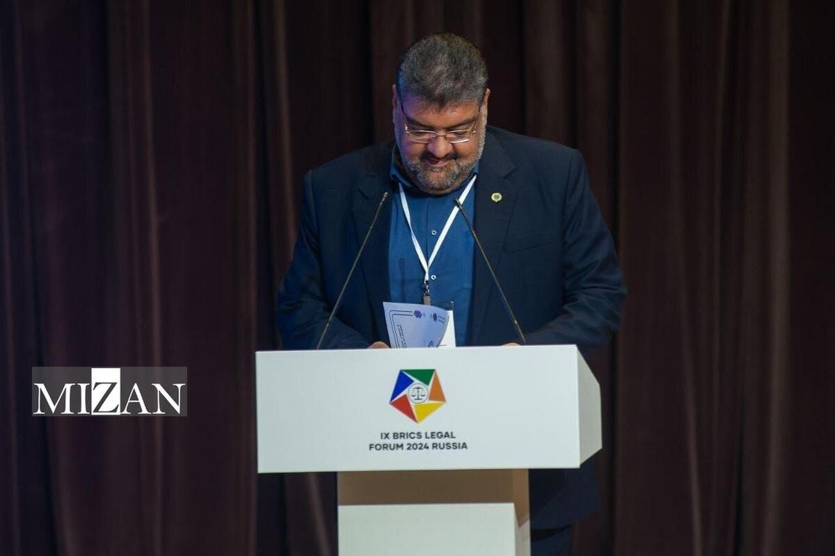 حضور هیئت حقوقی مرکز وکلای قوه قضاییه در دهمین مجمع حقوقی بریکس‌پلاس