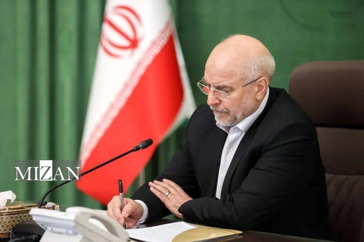 قالیباف: از دست رفتن یکپارچگی سرزمینی به ضرر مردم و همسایگان سودان است