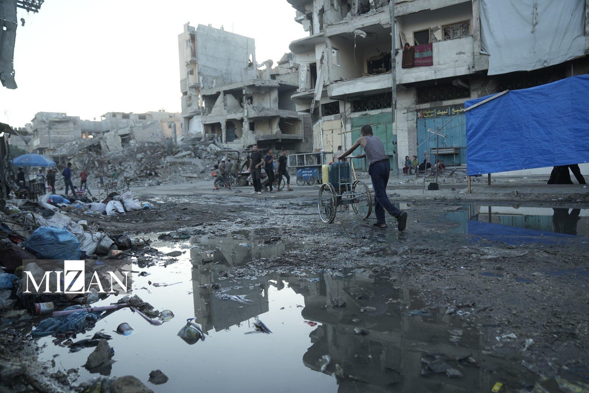 ویرانی گسترده در غزه آتشبس به سبک رژیم صهیونیستی؛ شهادت روزانه ۱۰ فلسطینی