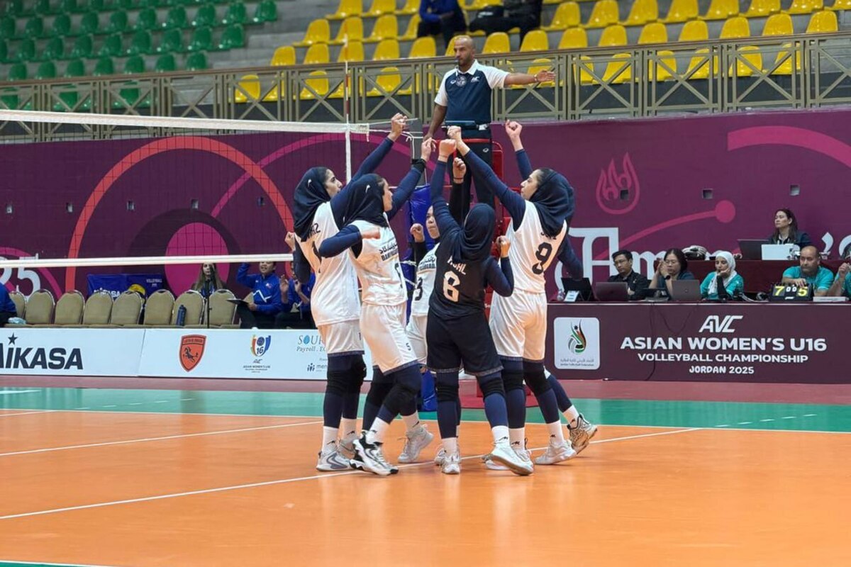 والیبال دختران زیر ۱۶ سال آسیا| ایران در گام نخست مغلوب فیلیپین شد