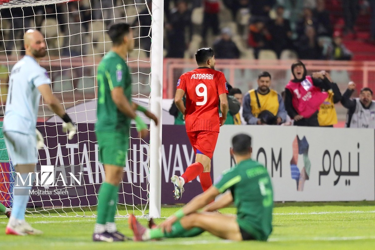 پیروزی تراکتور برابر الشرطه در نیمه نخست +فیلم