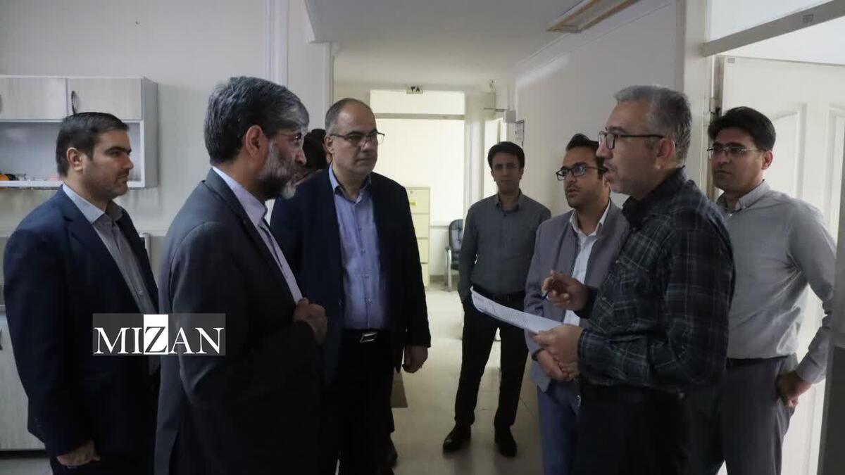 رئیس کل دادگستری آذربایجان غربی از مجتمع شهید کاظمی ارومیه بازدید کرد