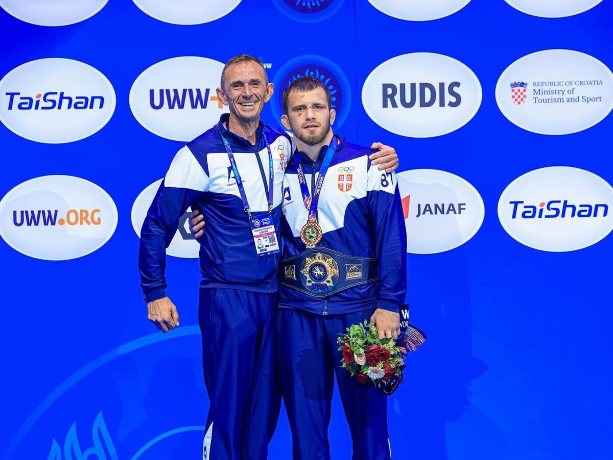 سرمربی تیم کشتی فرنگی صربستان: ایران بهترین تیم جهان است؛ از بهترین‌ها باید آموخت