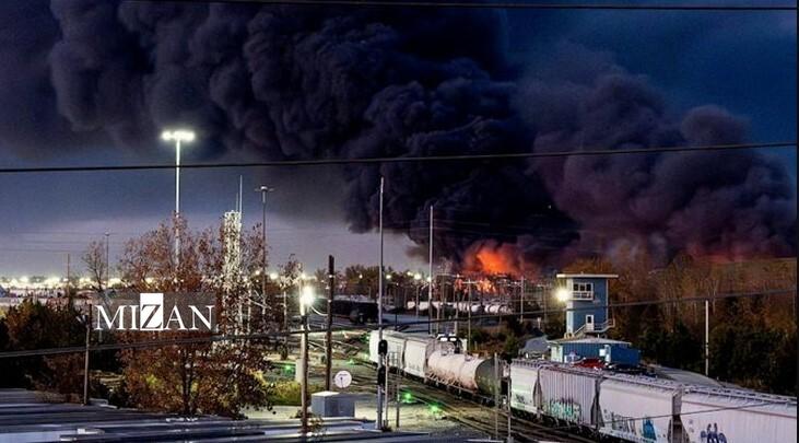 سقوط هواپیمای باری در آمریکا سقوط هواپیمای باری در آمریکا