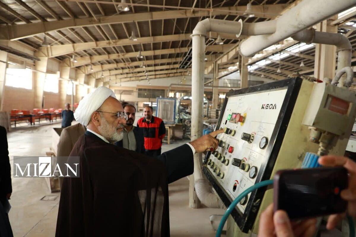  فاز دوم خط سوم کارخانه کاشی هفت آسمان با حمایت دستگاه قضایی استان سمنان به بهره‌برداری رسید