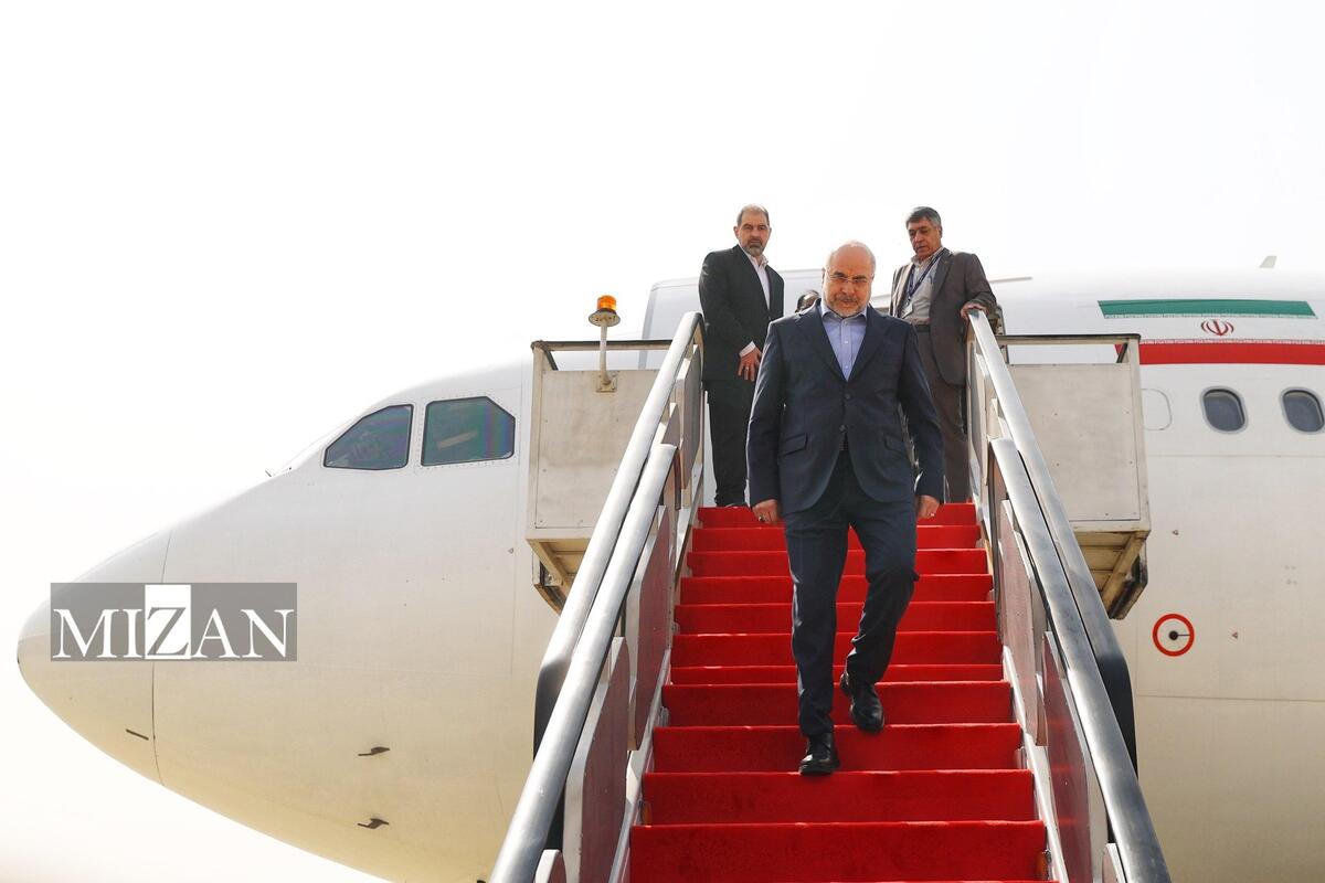 رئیس مجلس وارد شهر کراچی شد