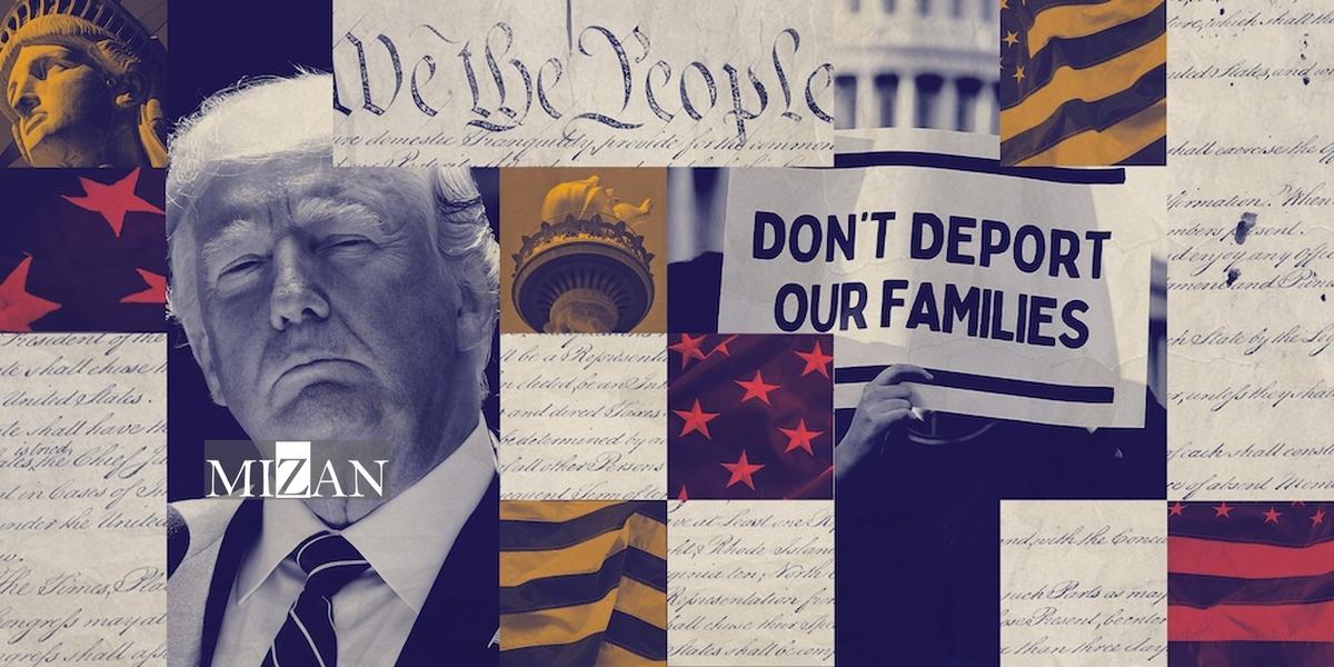 رئیس‌جمهور آمریکا و پافشاری برای اخراج مهاجران بیشتر