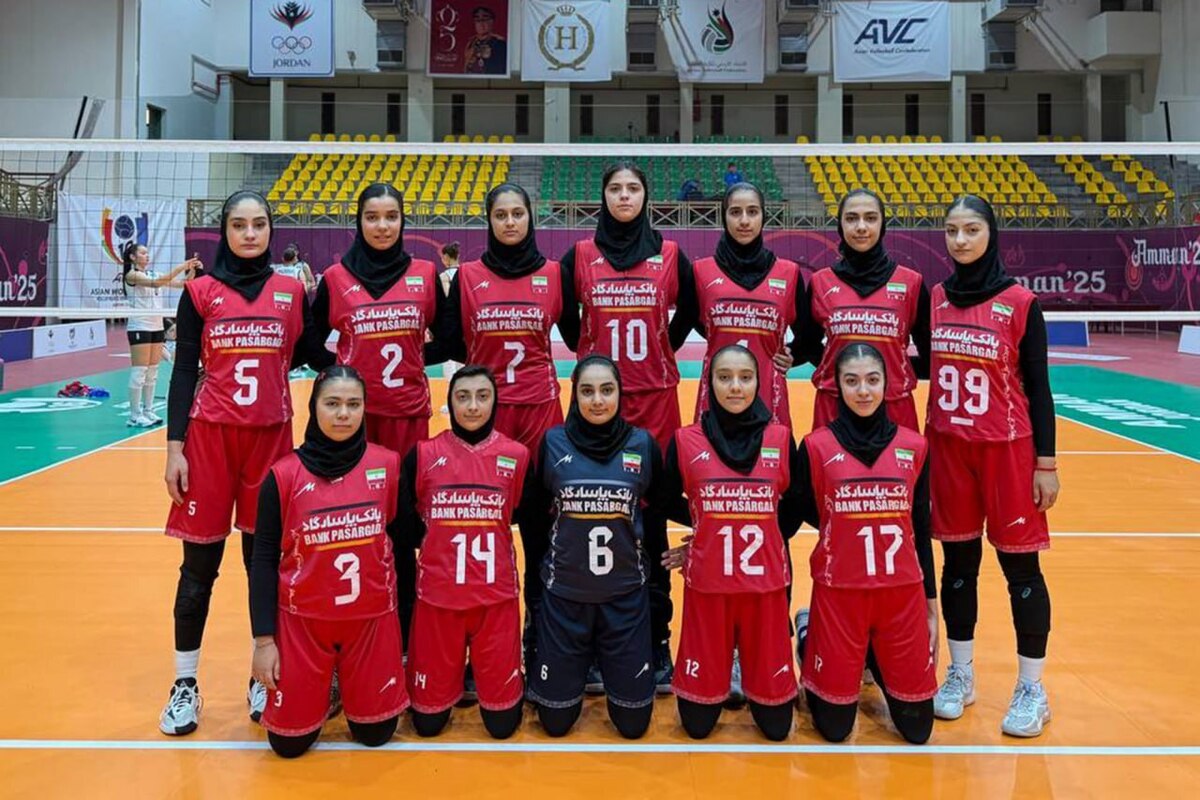 والیبال زیر ۱۶ سال دختران آسیا| تیم ملی ایران با شکست برابر قزاقستان دهم شد
